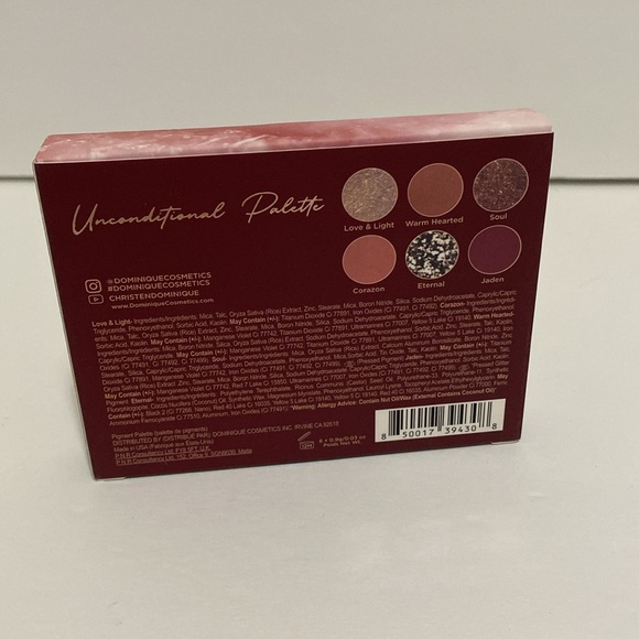 Dominique Cosmetics Unconditional Palette - Picture 4 of 4